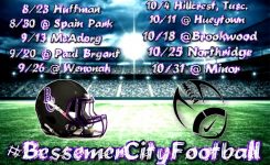 Zow up for “challenge” of Bessemer City High School football