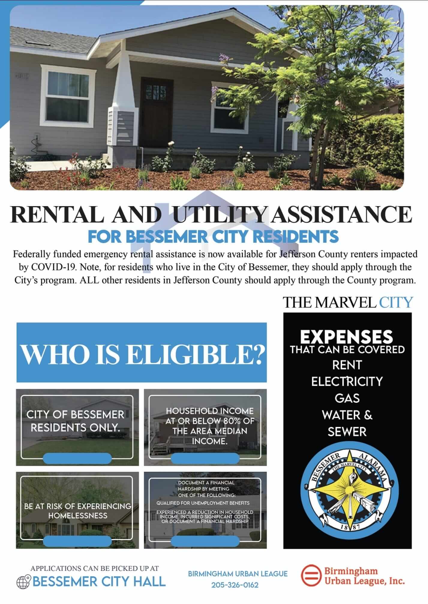 Bessemer residents may qualify for emergency COVID19 assistance The