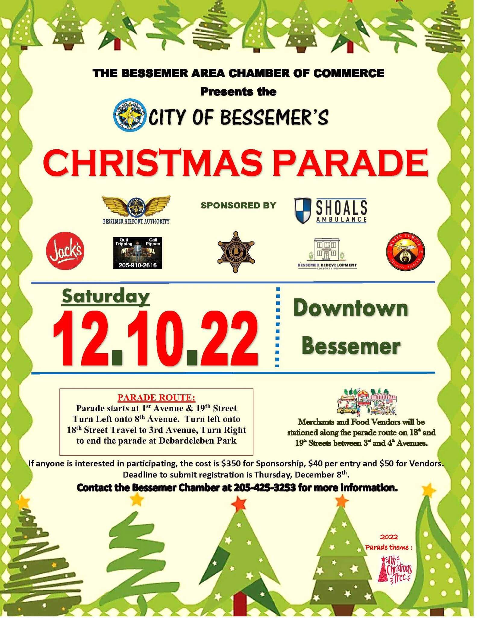 BESSEMER CHRISTMAS PARADE The City of Bessemer